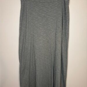 Columbia‎ Gray Maxi Skirt Size L Lightweight Active Skirt